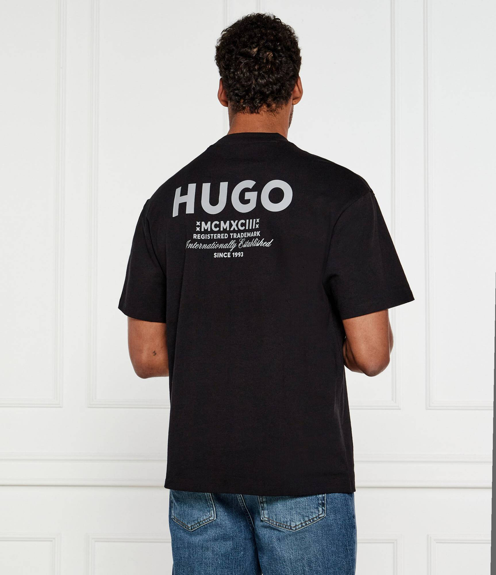 Футболка Nalono Hugo Blue - черный(50509776)