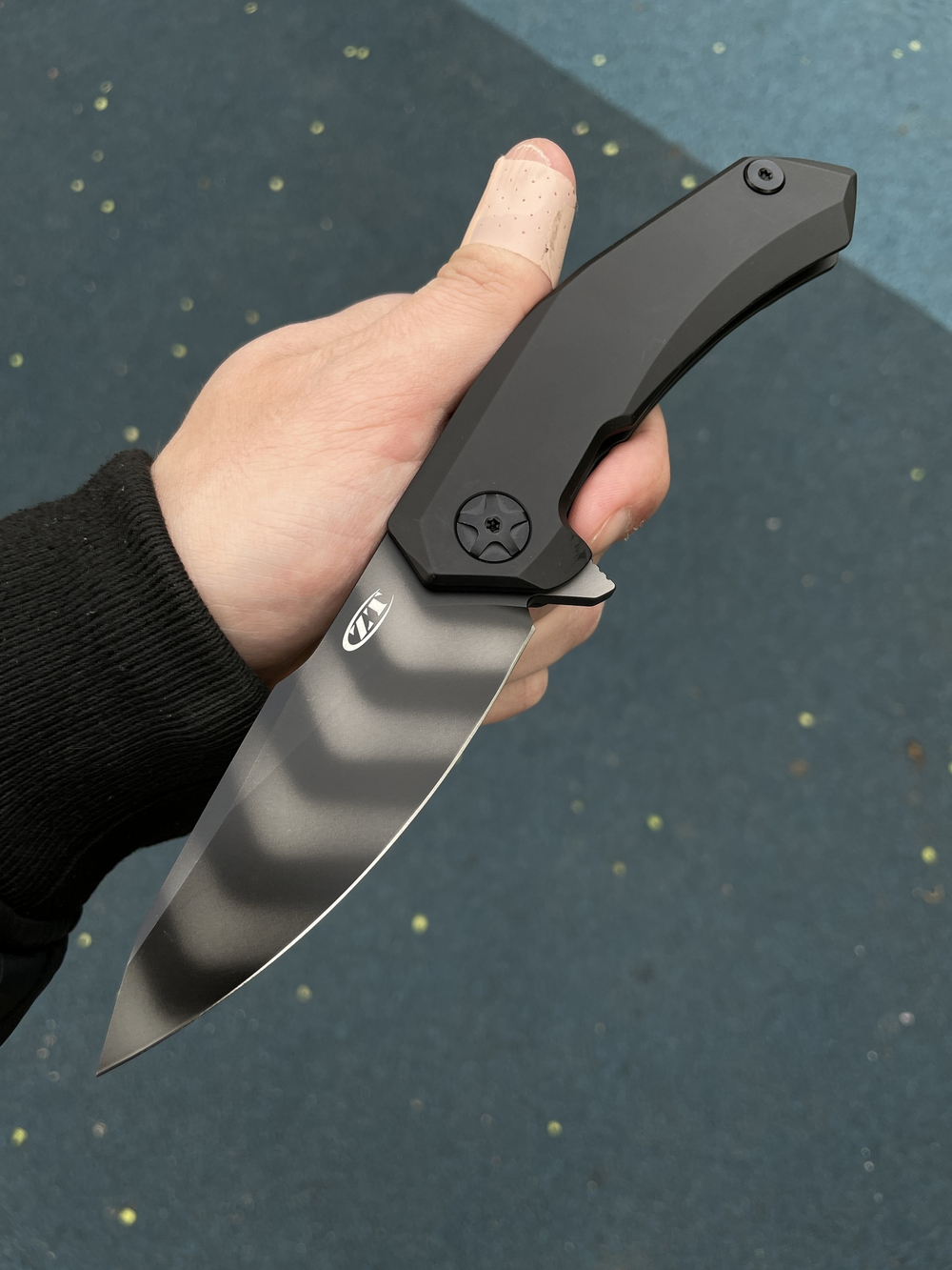 Нож Zero Tolerance 095 Ti Black (Титановая реплика) A+++ ZT0095TIBKTS