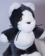 Кот Кузя (темный графит)