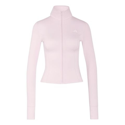 Женская теннисная толстовка Adidas Essentials Zip Through - pink