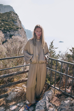 АТЛАСНЫЕ БРЮКИ-ШАРОВАРЫ — ZARA