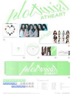 Альбом ATHEART - PLOT TWIST 1st EP Album TWIST Version