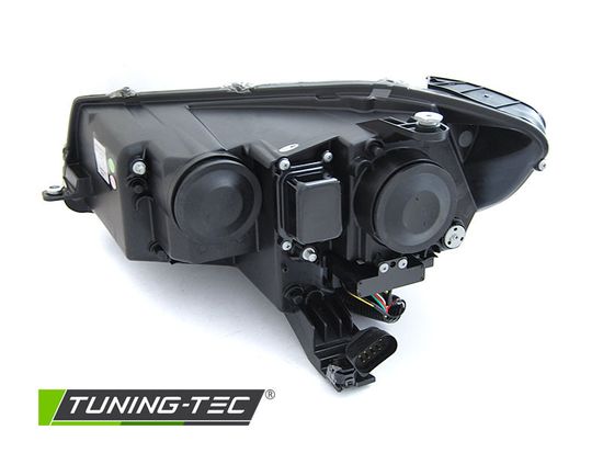LED HEADLIGHTS TUBE LIGHT BLACK DRL SEQ fits VW CADDY 20-