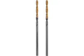 Сверло спиральное по металлу 2x49 мм, Р6М5, Golden Tip, 2 шт Denzel 718223