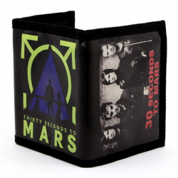 Кошелек 30 Seconds to Mars ( группа в винтажном стиле )