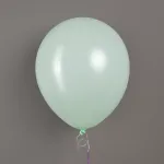 Шар (12''/30 см), Мятное счастье, макарунс, 10 шт.