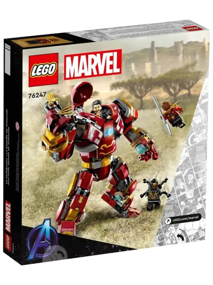 Конструктор LEGO Marvel 76247 Халкбастер: битва за Ваканду