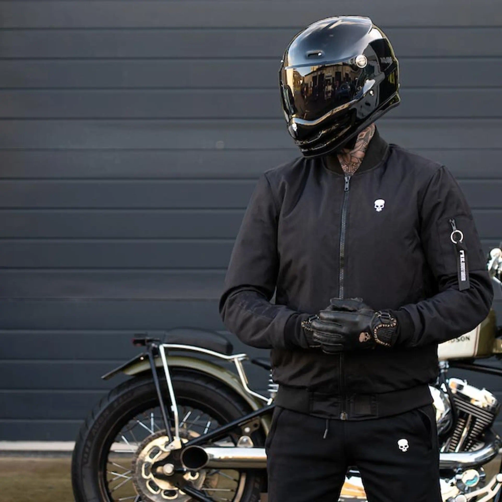 Куртка Protective Textile Bomber Black BOBHEAD
