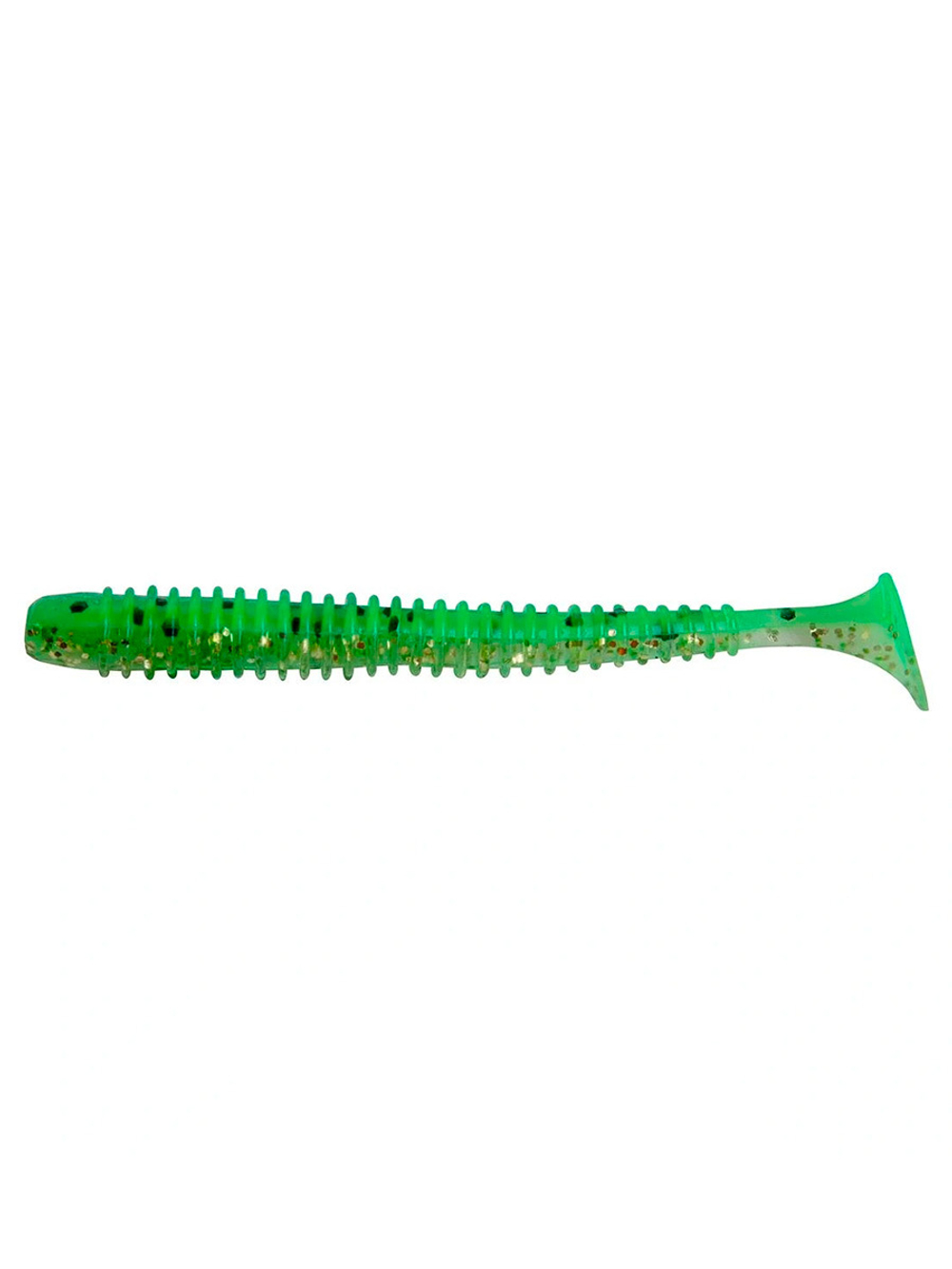Виброхвост Helios Liny Catcher 2,35"/6 см Dark Star 12шт. (HS-5-047)