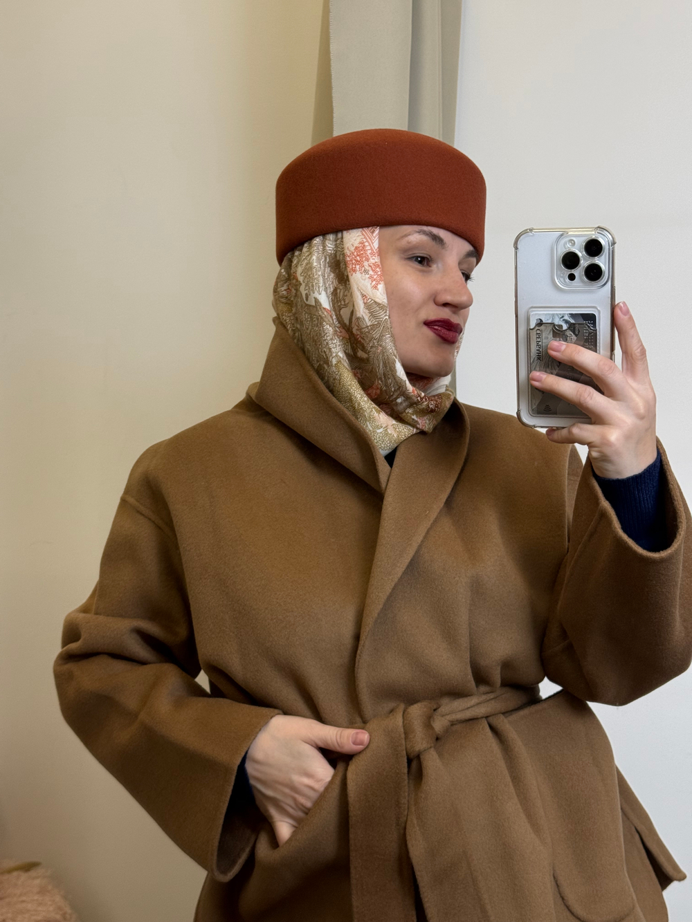 Платок на магнитах