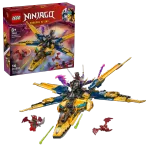 Конструктор LEGO Ninjago 71833 Суперштормовой самолет Раса и Арина