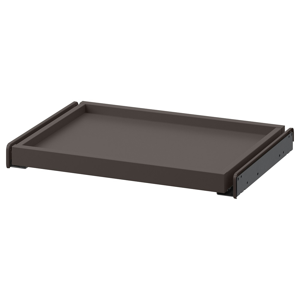 IKEA KOMPLEMENT  (ИКЕА КОМПЛЕМЕНТ)  -  Выдвижной поднос - тёмно-серый 50x35 см