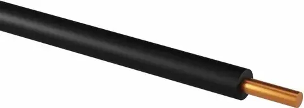 Провод ПуГВ   1*0,75 черный (ПВ-3) ГОСТ (100м)  TDM SQ0124-1518