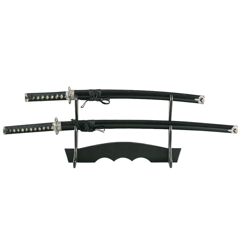 Armas Del Mundo Набор самурайских мечей, 2 шт. Ножны черные