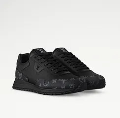 Кроссовки LOUIS VUITTON RUN AWAY,черный