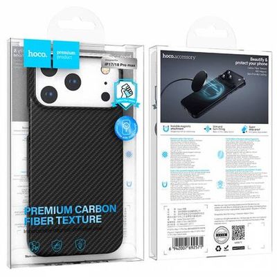 Чехол Hoco IP 18 PRO/17 PRO CARBON (black)