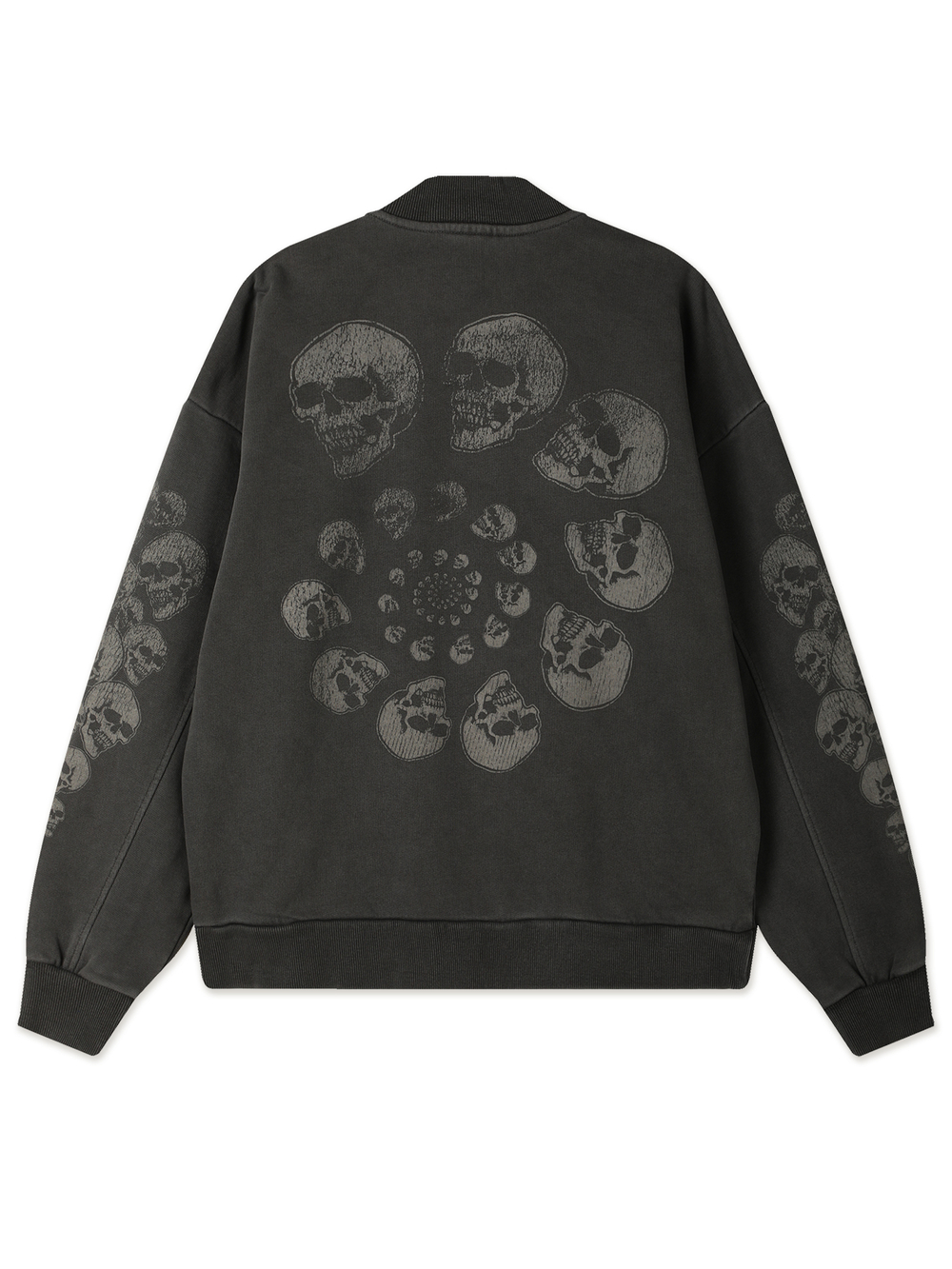 Мужская Куртка Skull Spiral Quarter