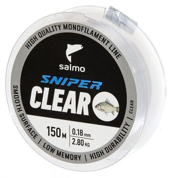 Леска монофильная Salmo Sniper Clear 150/018