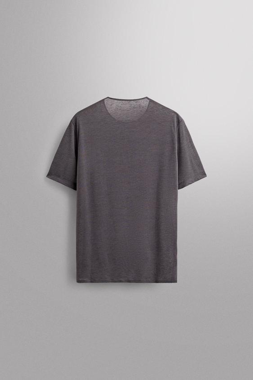 ZARA ЛЕГКАЯ ФУТБОЛКА ДЛЯ БЕГА ИЗ РЕЛЬЕФНОЙ ТКАНИ, ТЕМНО-ЛИЛОВЫЙ