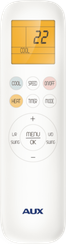 Настенная сплит-система AUX ASW-H09B4/JD-R2DI/AS-H09B4/JD-R2DI, черный