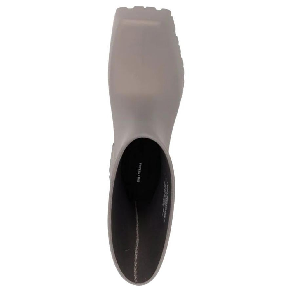 Balenciaga Trooper Rubber Boot Beige Women"s