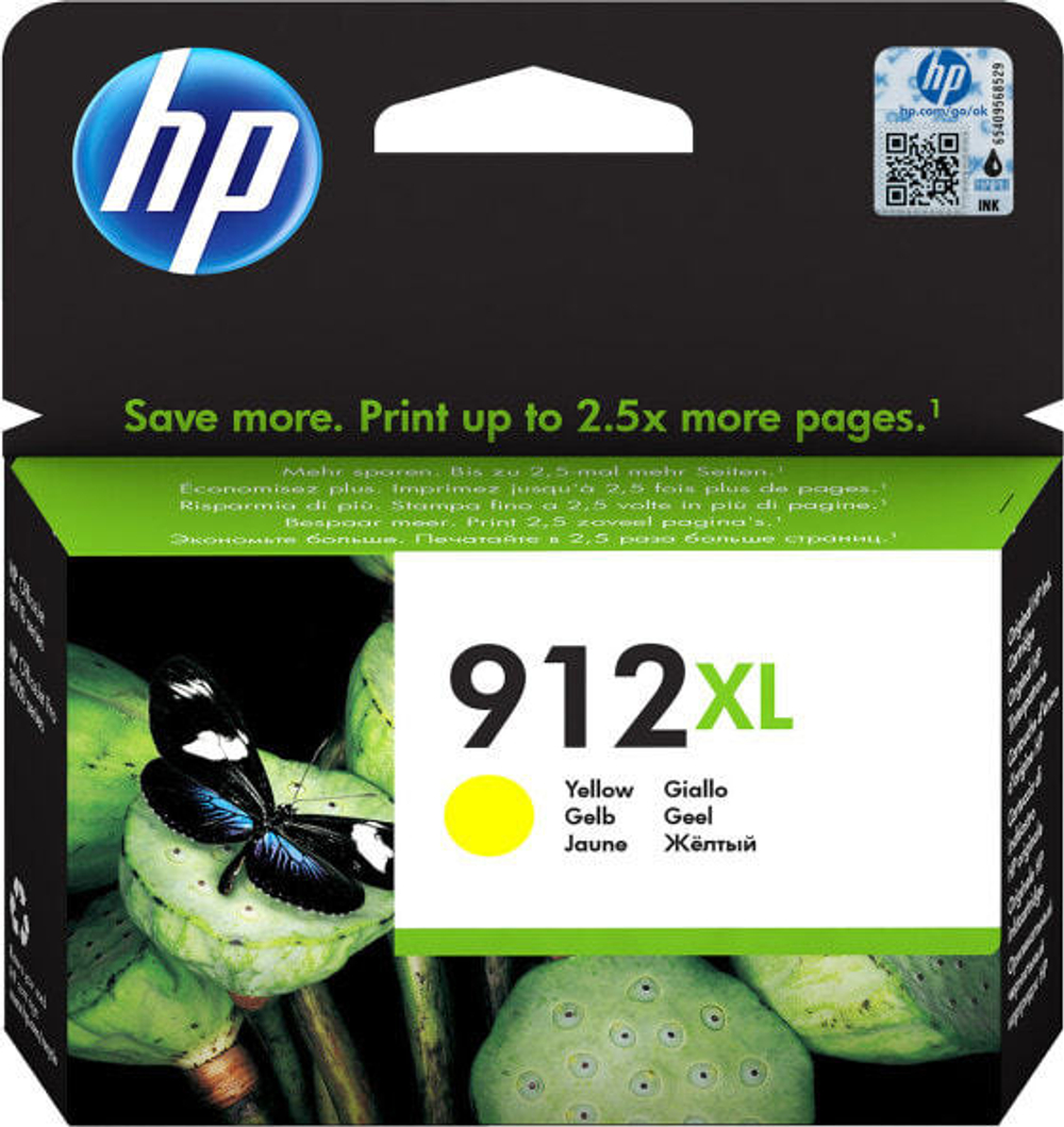 HP 912 Подлинный Желтый 1 шт 3YL83AE