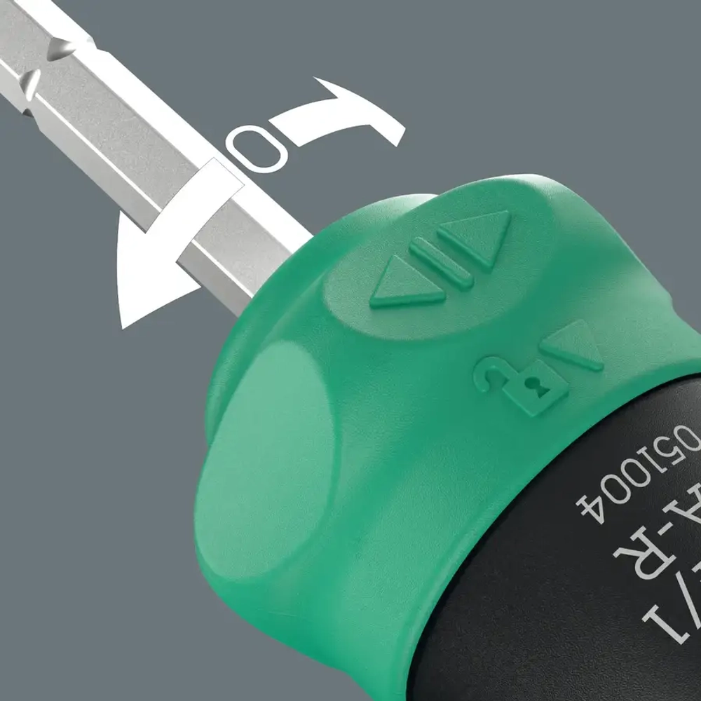 Ручка-держатель Kraftform Kompakt 25 RA-R с чехлом WERA 05051482001