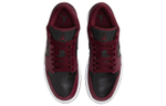 Jordan 1 Low Black Dark Beetroot Women"s