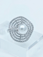 91004637 Кольцо Selena Pearls