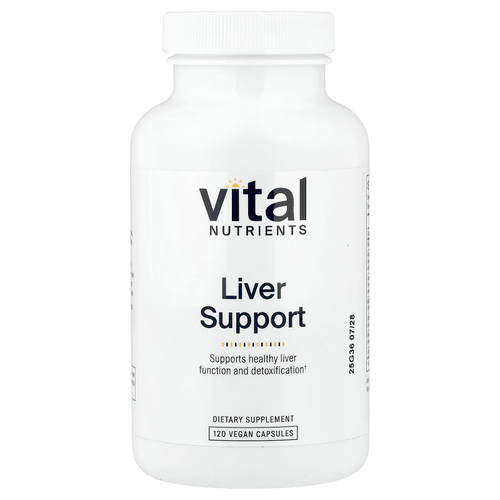 Vital Nutrients, добавка для печени, 120 веганских капсул