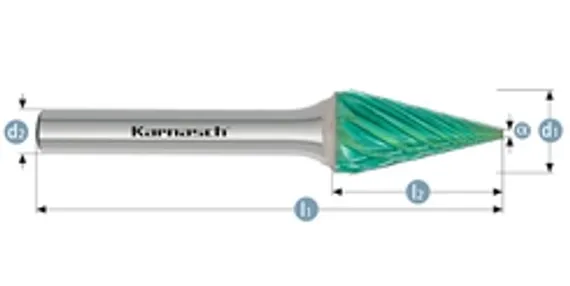 Спиральное сверло LENZ Ø0,6х7/24 мм, HSSE-Co5, DIN 338, 10 шт., арт. LZST-01006