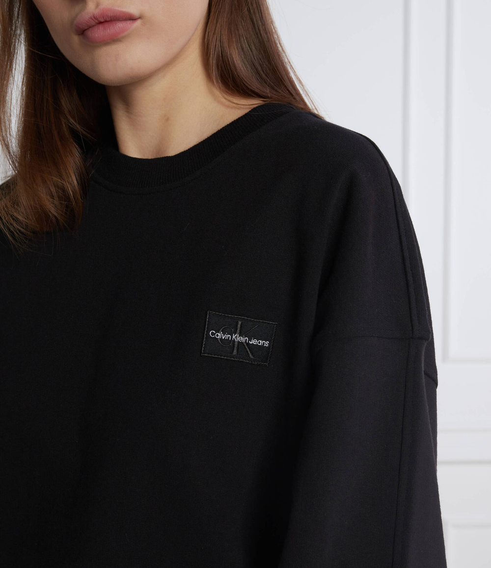 Худи badge CALVIN KLEIN JEANS - черный(J20J219755)