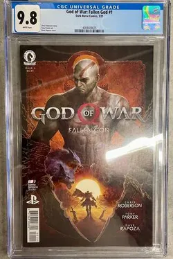 God of War: Fallen God #1 CGC 9.8