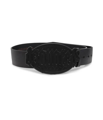 Кожаный ремень Dsquared2 - черный(BEM0552 12907287)