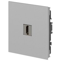 Розетка ЭРА Arktik 16-3114-03 HDMI алюминий | Эра Arktik