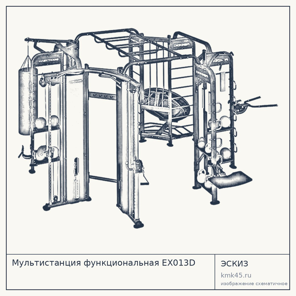 Мультистанция функциональная EX013D — от 875 000 ₽
