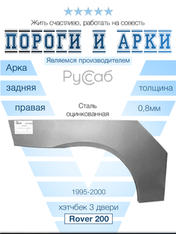 Арка правая Rover 200 1995-2000 хэтчбек 3дв