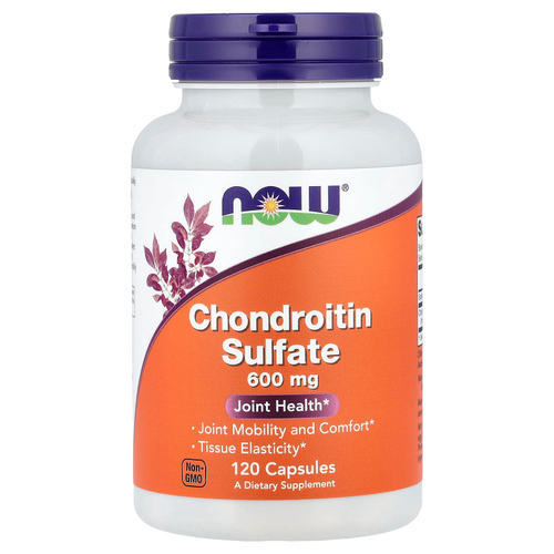 NOW Foods, Chondroitin Sulfate, 600 мг, 120 капсул