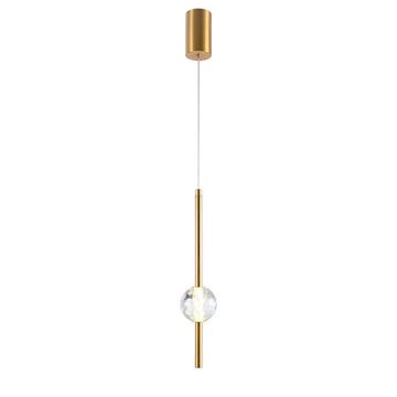Подвесной светильник 5W 4000K V000170L 11066/1P Brass бронза Ciondolo Indigo