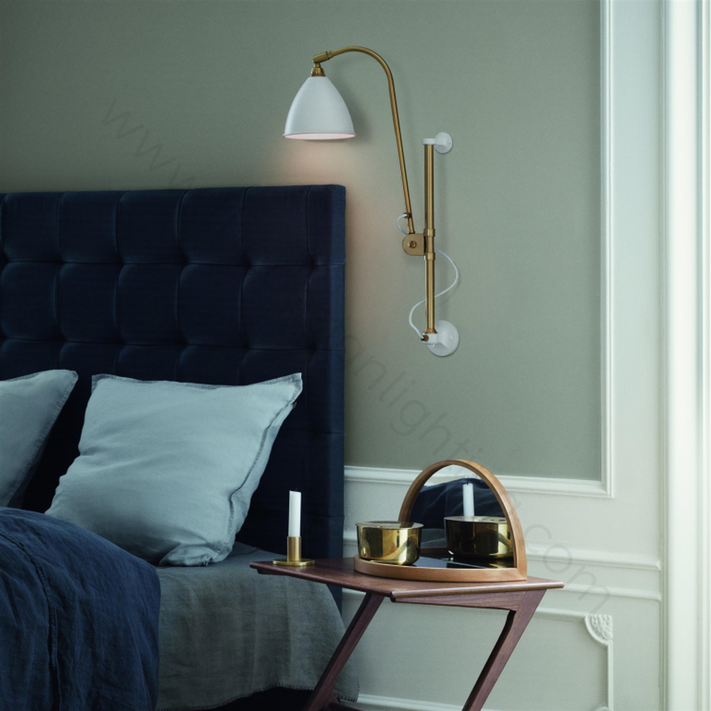 Wall design lamp  Bestlite BL5 by Gubi (White)