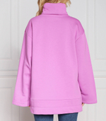 Худи ikonik2.0 high neck Karl Lagerfeld - фиолетовый(230W1821)