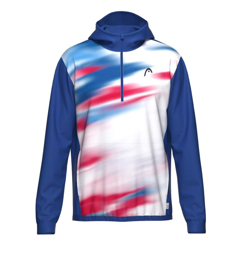 Куртка теннисная Head Topspin - white/royal/red