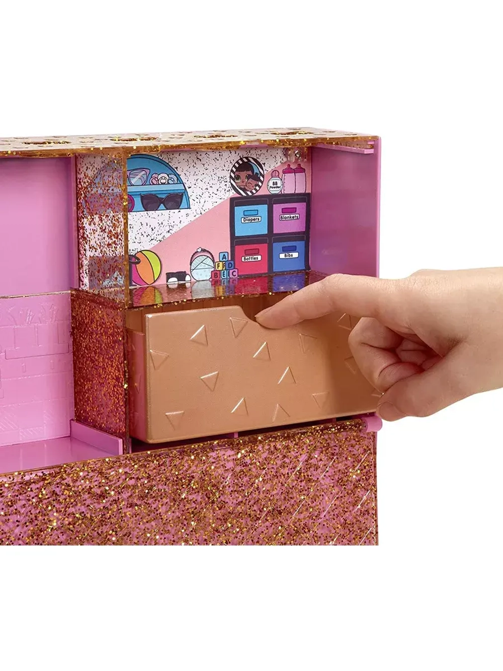 Mini-Shops 3 в 1 - магазин, подставка, кейс для хранения