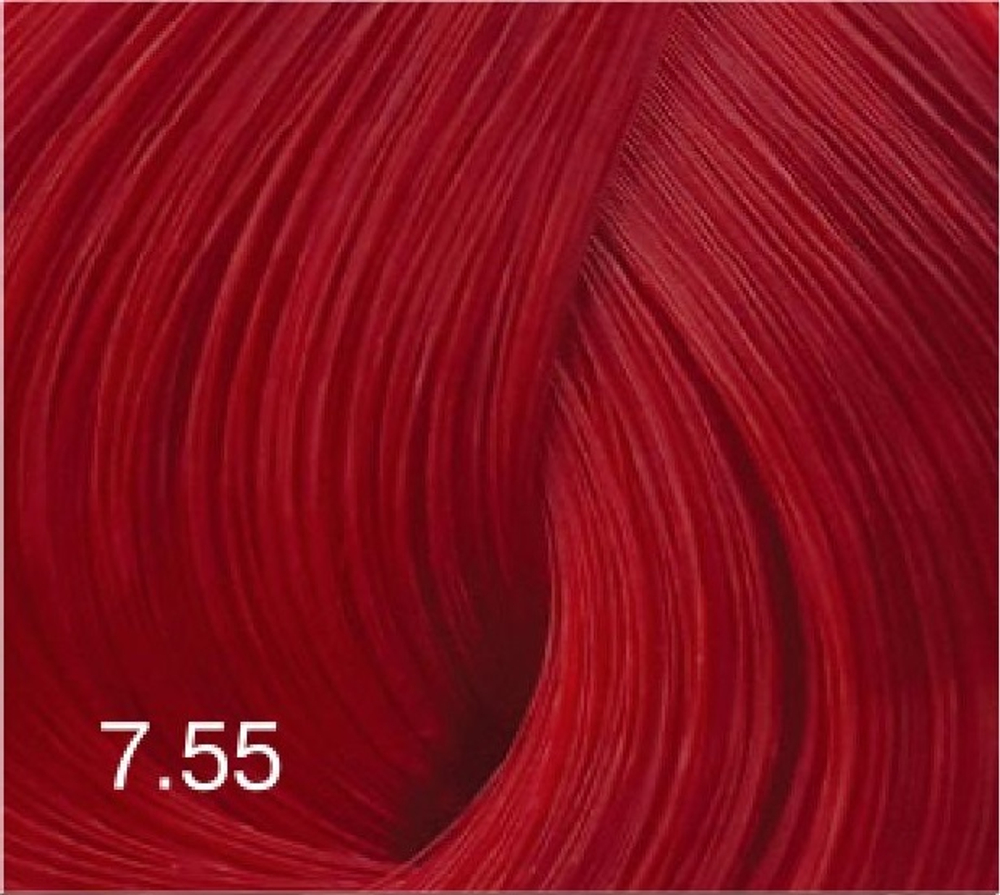 7/55 русый интенсивный красный, крем-краска для волос Bouticle/ Expert Color