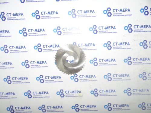 Фреза отрезная по металлу 63х1.2х16мм z=40 Р6М5 с фаской без ш/п