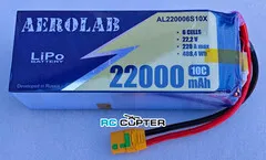 АКБ Aerolab 22000мАч 22.2В 10C 6S1P Lipo Battery Pack XT90