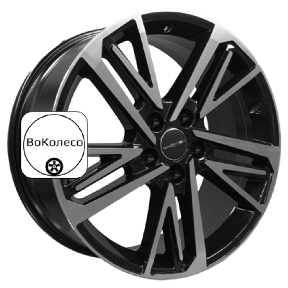 8x18/5x114,3 ET40 D66,6 KHW1815 (Haval Dargo) Black-FP Khomen Wheels