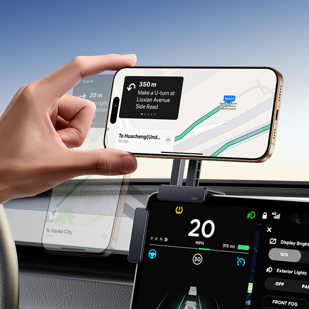 Автомобильный держатель Baseus OS-Baseus T-Space TC1 Central Screen Mount
