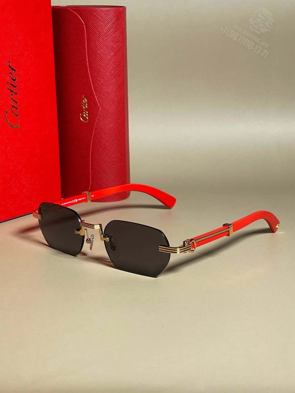 Солнечные очки Cartier