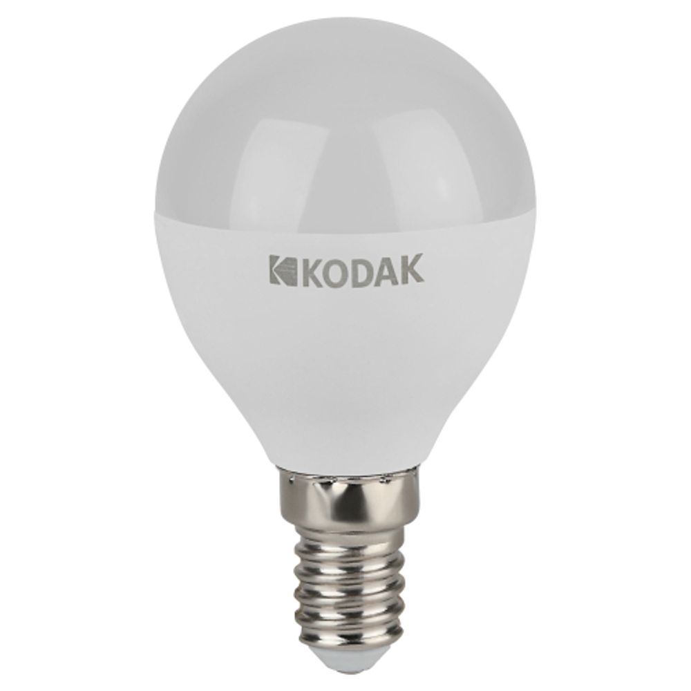 Лампа светодиодная Kodak LED P45-11W-865-E14 K 11Вт шар холодный дневной свет Е14 | Лампы cветодиодные Шар (G/P)
